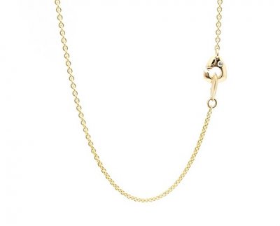 guldkedja med diamant